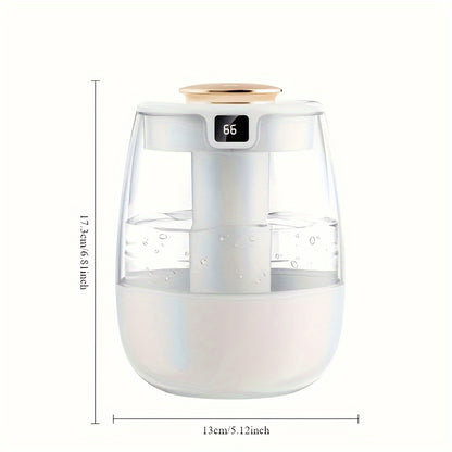 Quiet, spacious USB humidifier perfect for bedrooms, desks, and home purification.