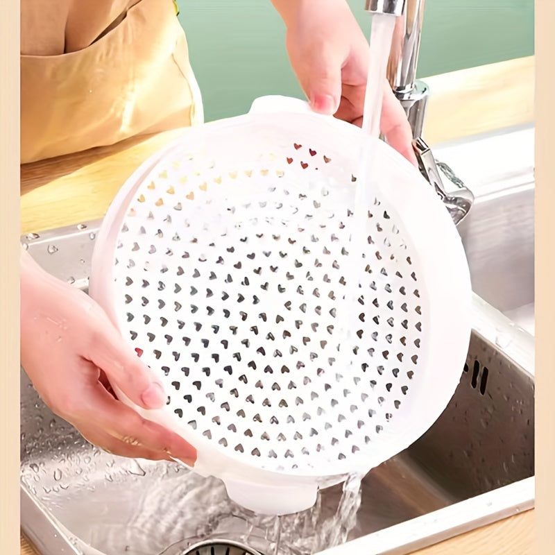 1 piece Microwave Steamer features easy cleaning and heat resistance, suitable for use in kitchens, restaurants, hotels, school canteens, pots, and kettles. No electricity needed.