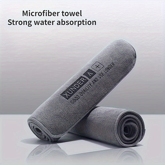 Microfiber car wash towel for detailing and maintenance, ultra-absorbent and soft drying cloth