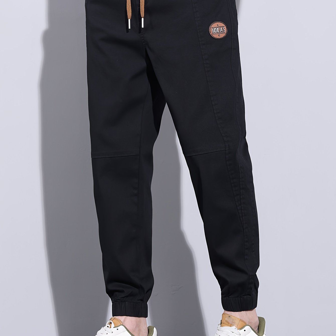 Men's casual joggers - loose fit with drawstring waist, cotton blend, versatile and stylish for all seasons.