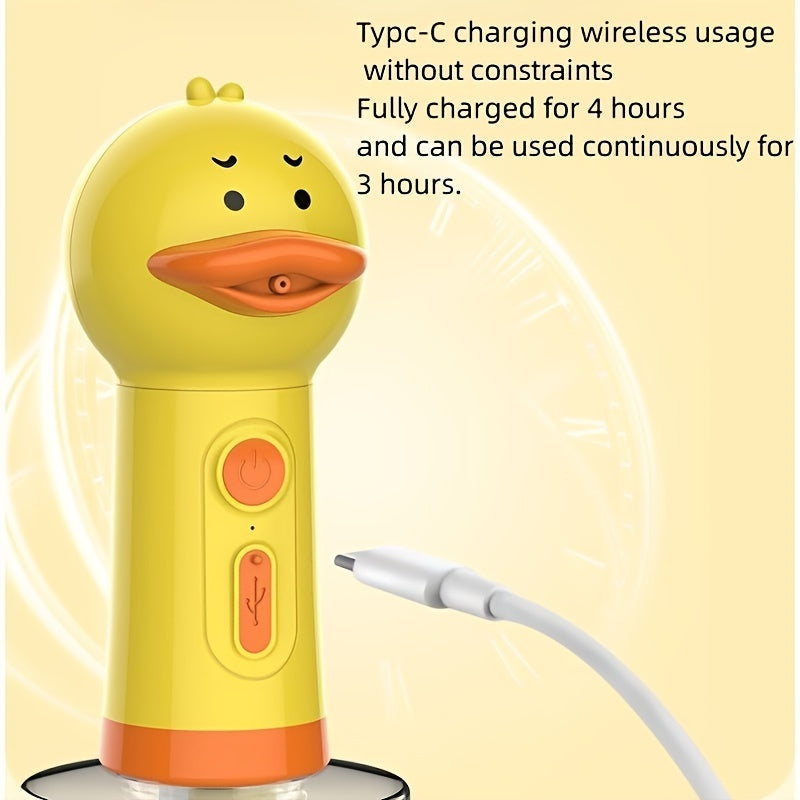 Electric foam soap dispenser for pets and kitchen use with USB charging, 350ml capacity.