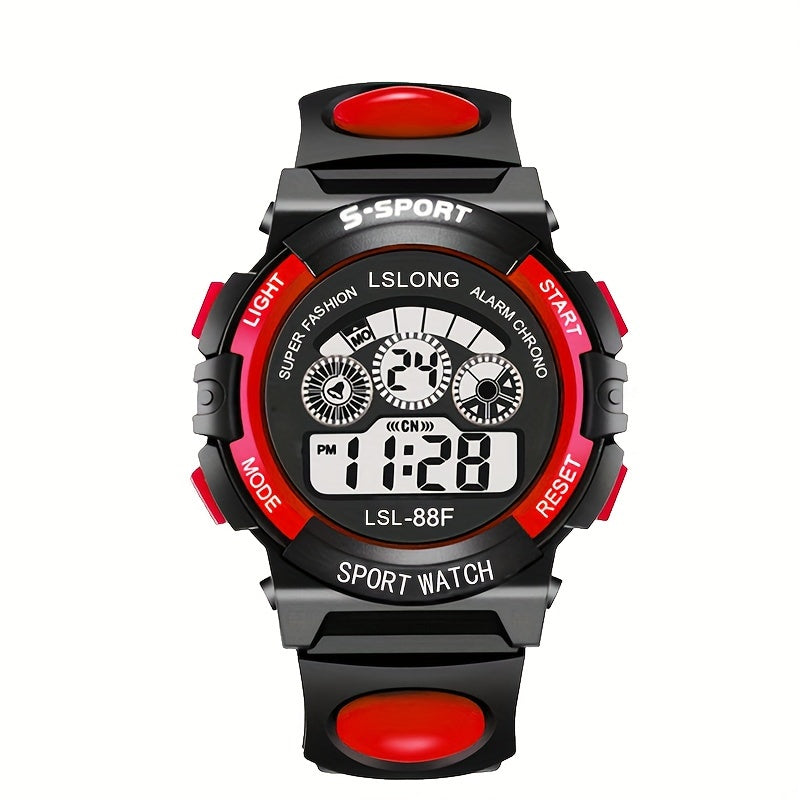 [Top Pick] Korean Trendy Digital Sports Watch for Men and Women - Waterproof, Luminous, Multifunctional Outdoor Watch - Ideal Gift Idea