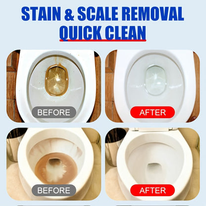 Tablets for automatic toilet cleaning that remove stains and odors, leaving a long-lasting fresh scent and fighting stubborn dirt for a thorough clean.