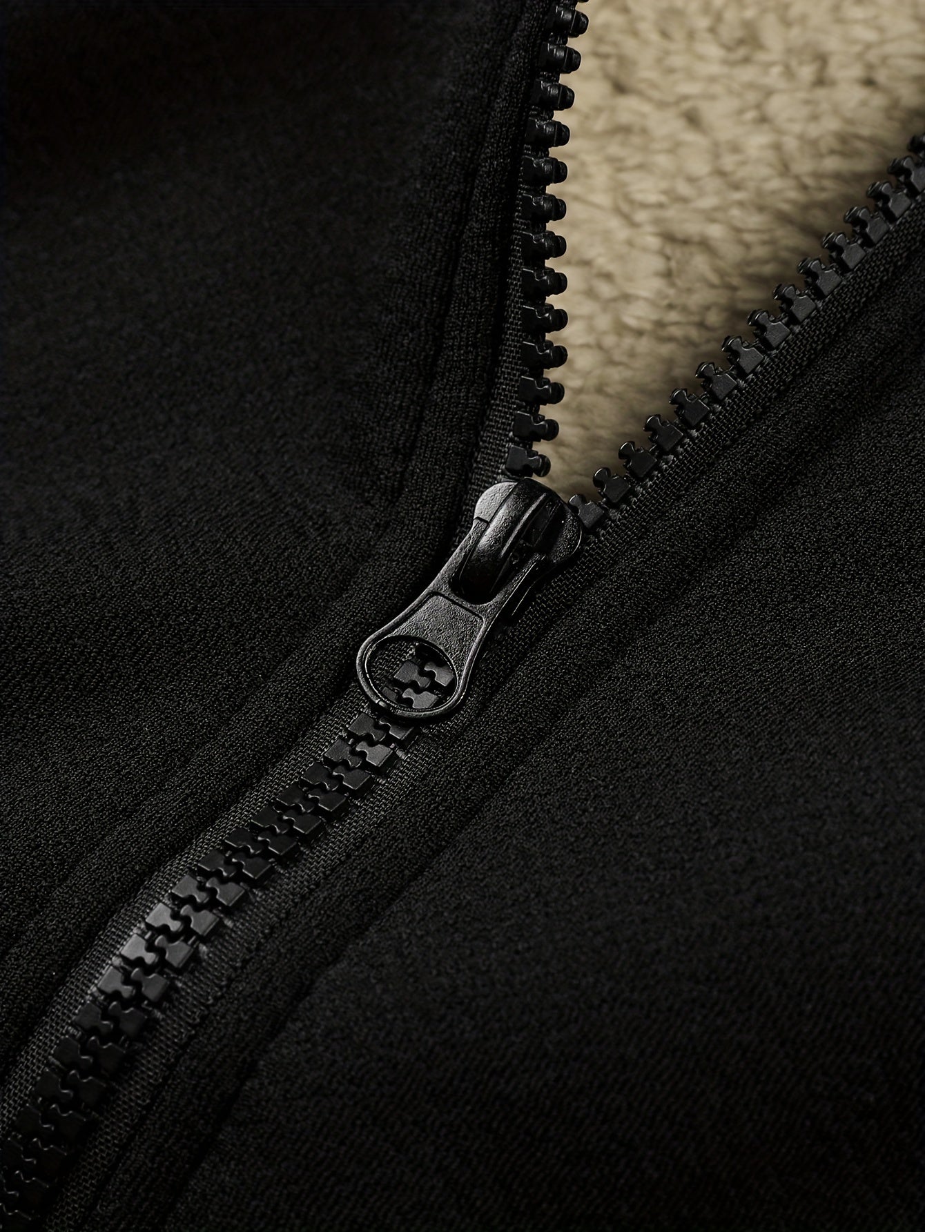 Men's Plus Size Casual Zip Up Fleece Hoodies.