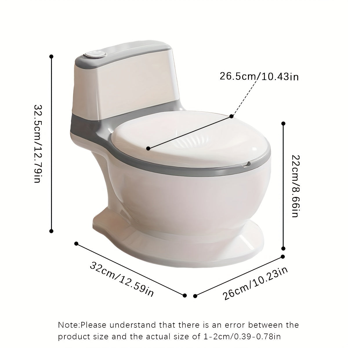 Potty Training Seat for Cochildor Youngsters - Gray/Pink, Comfortable and Non-Slip Toilet Trainer for Boys and Girls, Ideal for Potty Training