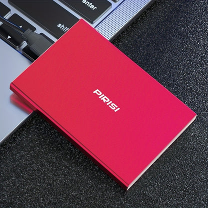 PIRISI High-speed USB3.0 Mobile Hard Drive with 500GB of data capacity, ideal as a gift for friends.