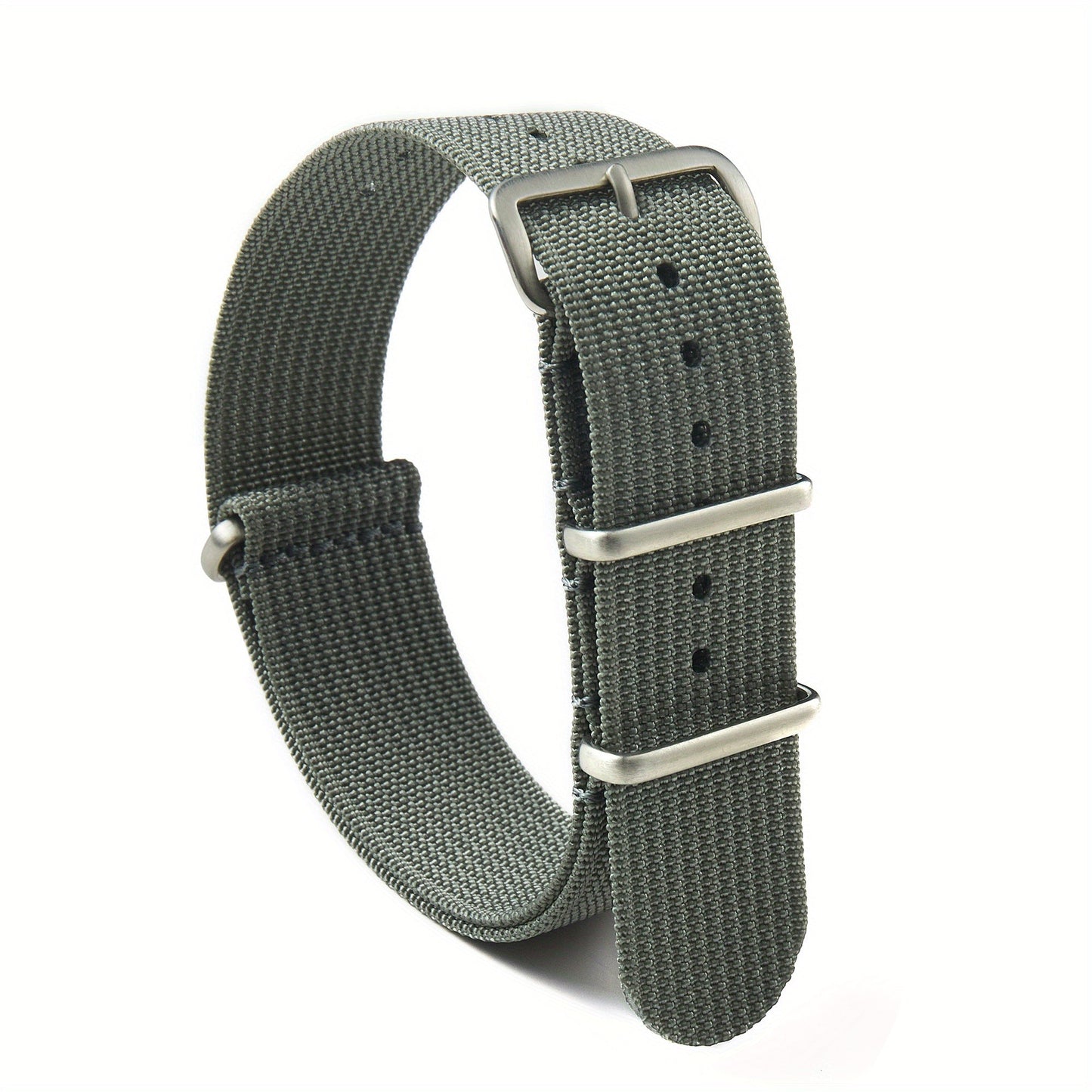 Choose a Nylon Watch Band With a Stainless Steel Buckle in 18mm, 20mm, or 22mm - A Perfect Gift for King's Day