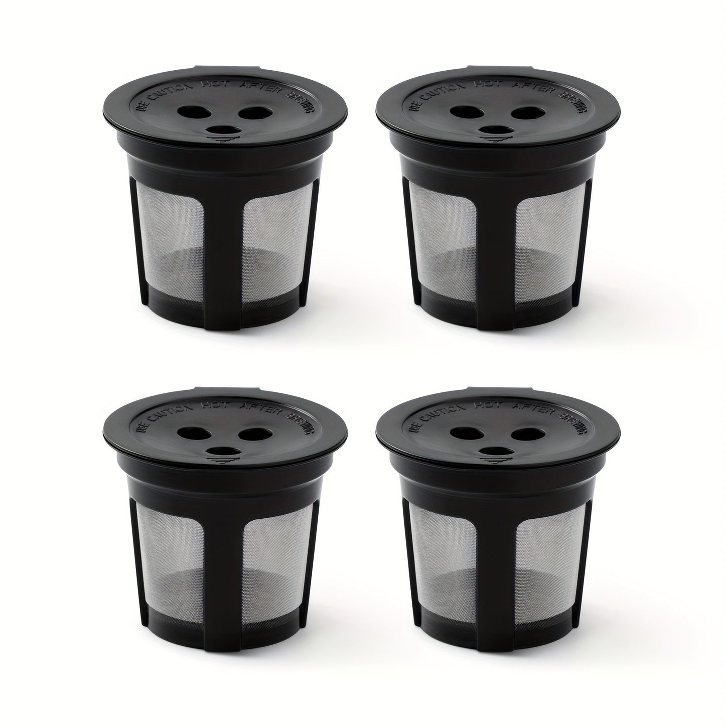 Ninja Dual Brew Pro Reusable Coffee Filter: 3-Hole Design Ensures Ideal Coffee Extraction.