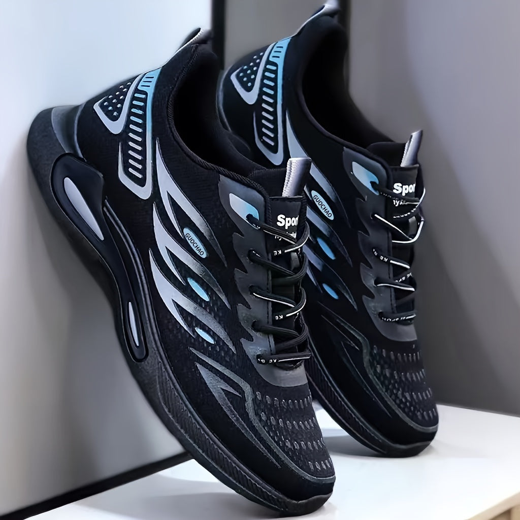 2025 Men's casual sports shoes with soft, anti-slip sole and stylish upper for all-season road running.