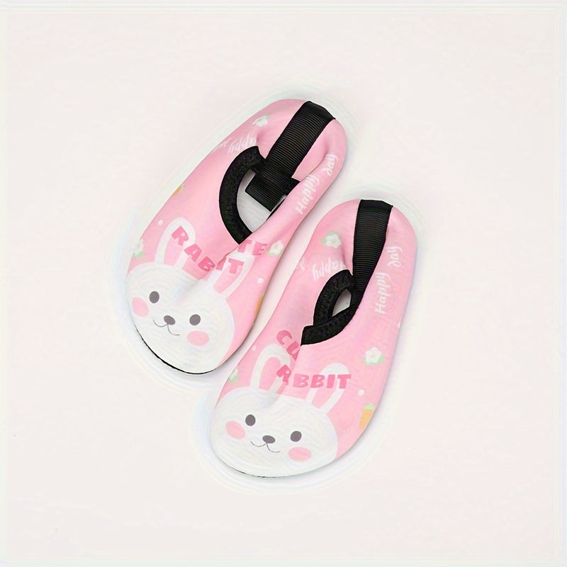 Lightweight slip-on water shoes for baby girls, perfect for swimming, walking, and yoga in spring and summer.