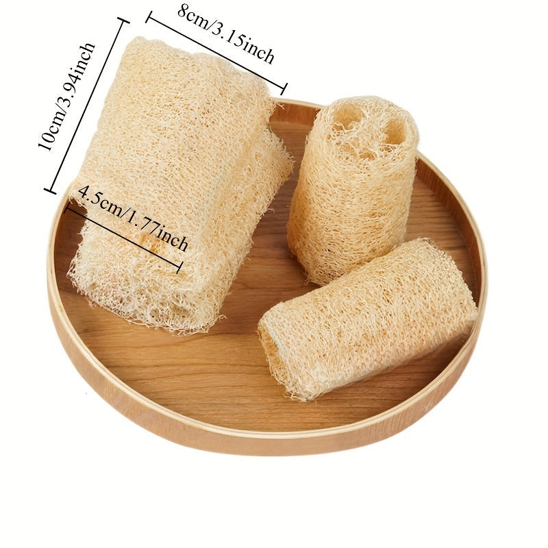 Get your hands on a set of environmentally friendly Ecoclean Natural Gourd Dish Scrubbers in either an 8-pack or 4-pack. These medium firmness scrubbers are perfect for both kitchen and bathroom cleaning. Made from natural fiber, they are portable