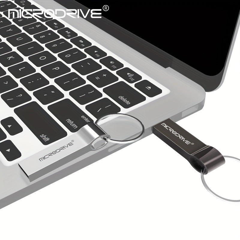 MicroDrive USB2.0 Flash Drives available in various capacities, ideal for key rings