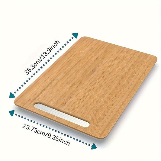 Wooden sliding tray for kitchen countertops featuring bamboo design – Ideal for coffee makers, blenders, and toasters – Durable and stylish mixer moving mat.