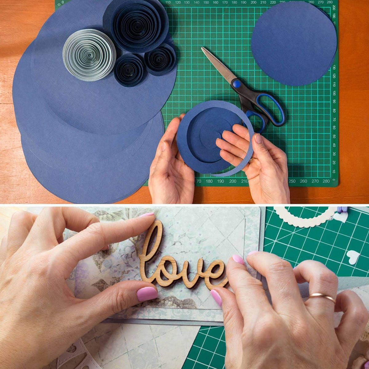 High-quality A3 rotary cutting mat, perfect for sewing and crafts, made of durable PP material.