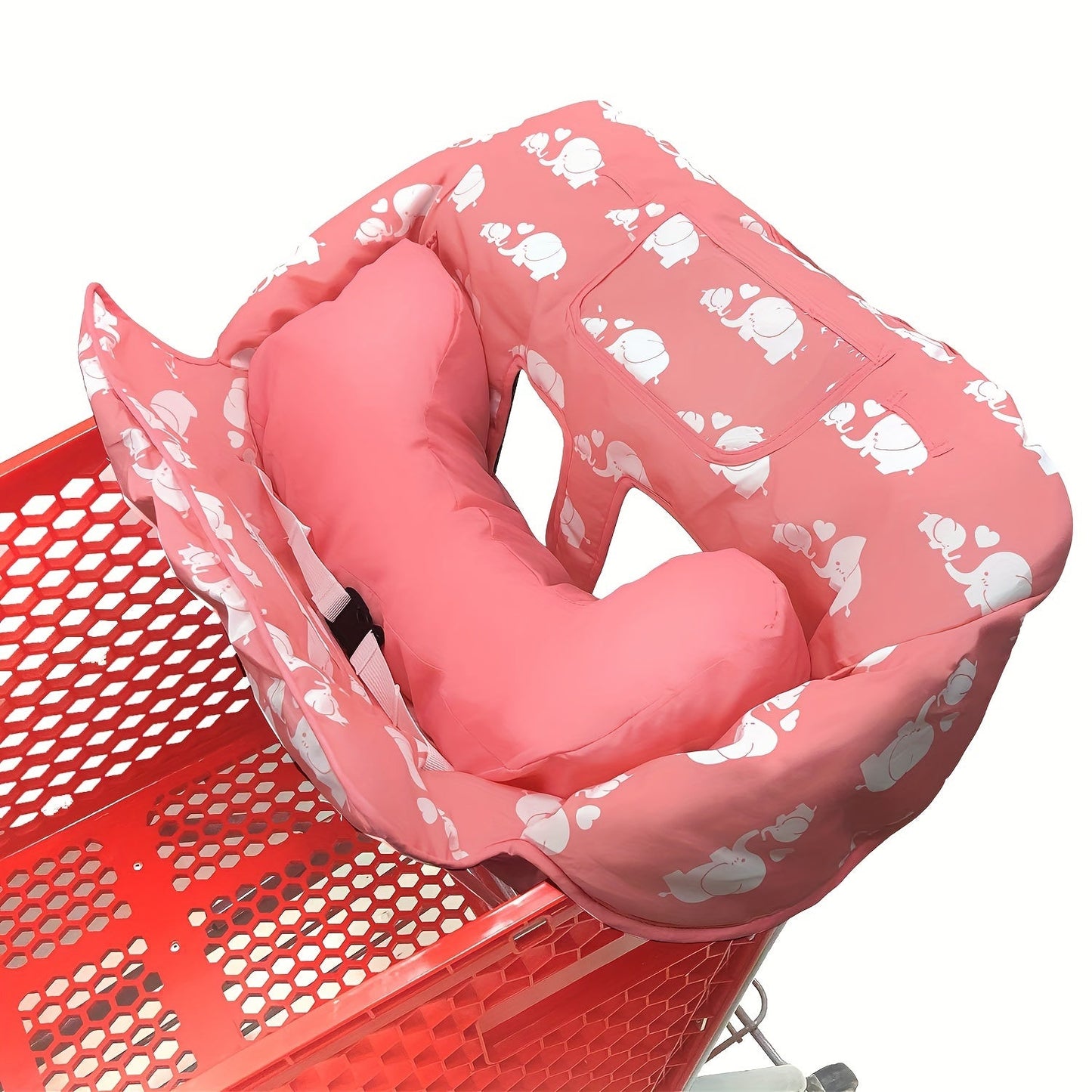 Protective Cushion for Shopping Carts, High Chairs, and Portable Cover Pad