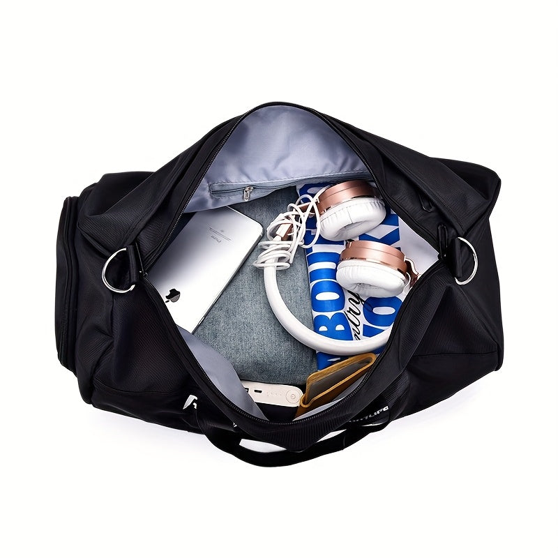 Men's gym bag with wet and dry separation for training and sports, also suitable for hand luggage on short trips. Women's swim bag with large capacity.