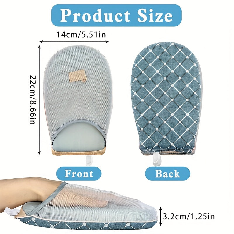 Waterproof ironing mat with anti-scorch thickening fabric, heat insulation, lightweight and convenient shape. Perfect gift for efficient ironing.