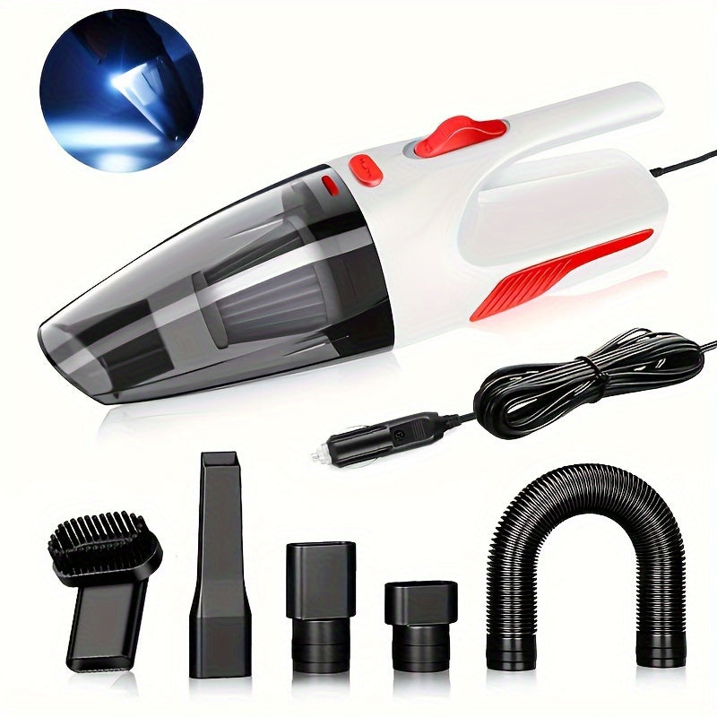 Powerful Handheld Car Vacuum Cleaner by CascadeVac - Compact Corded Mini Duster for Home and Kitchen Floor Gaps - Ideal Vacuum Cleaner for Home Use.