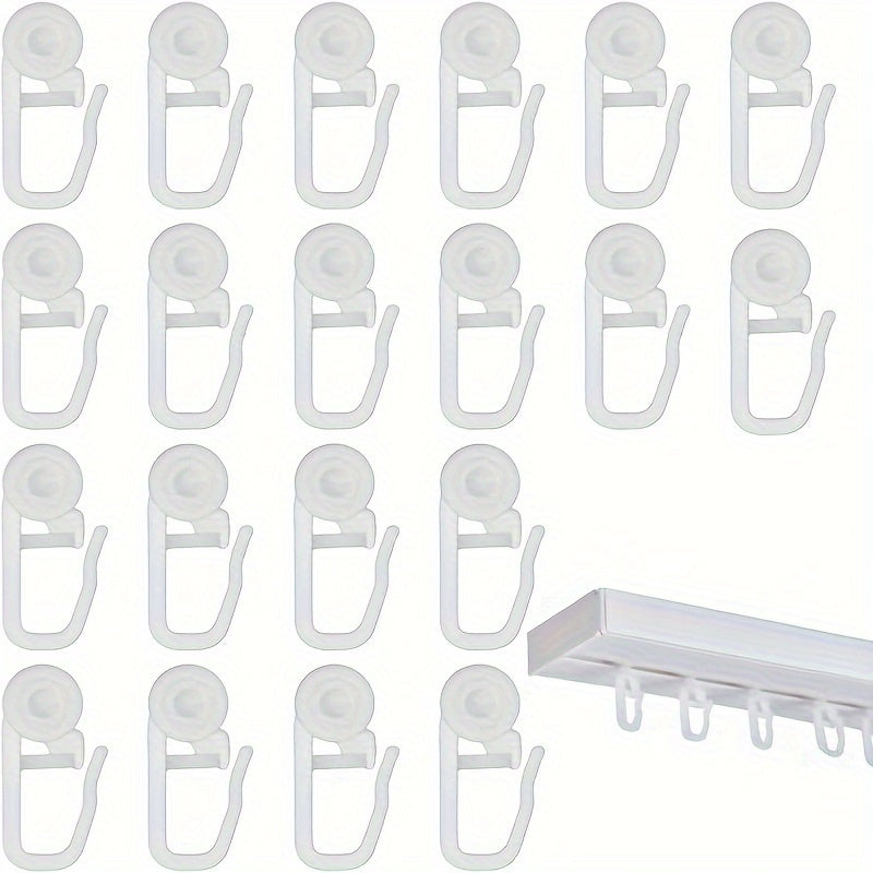 Set of 20 Curtain Hooks