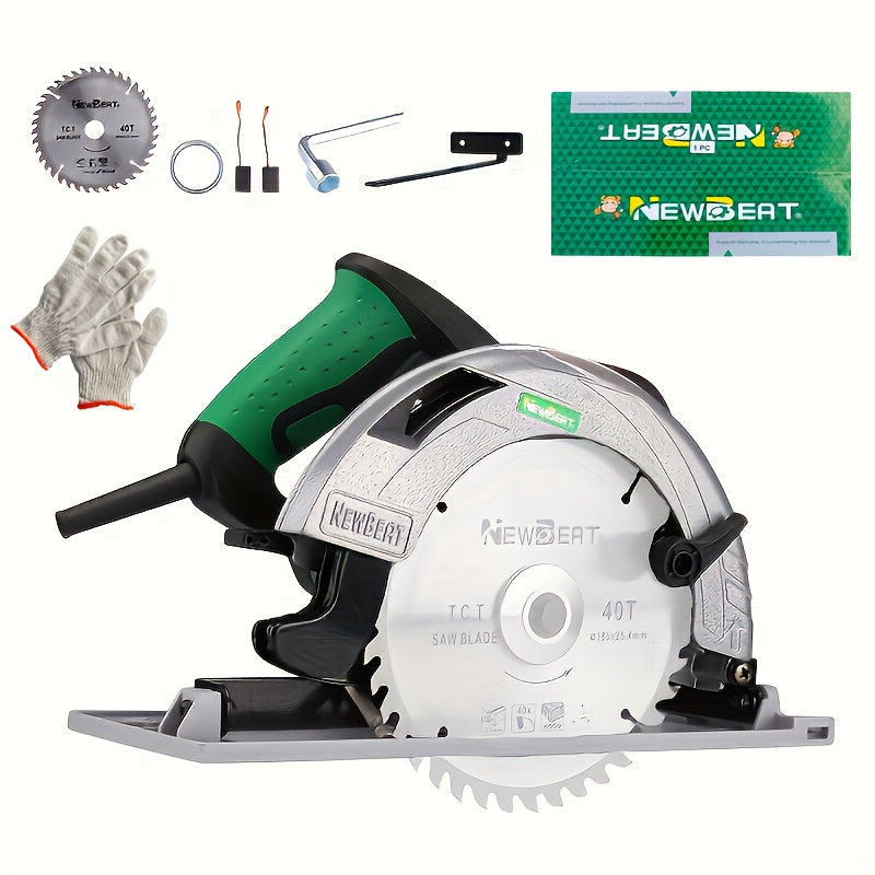 1 Set 220V Wood Electric circle Saw Marble Masonry Saw Portable Saw, Corded Power Tools Stone And Wood Cutting, Metal Cutting Wall Cutting And Grooving Machine High Power Stone Cutting