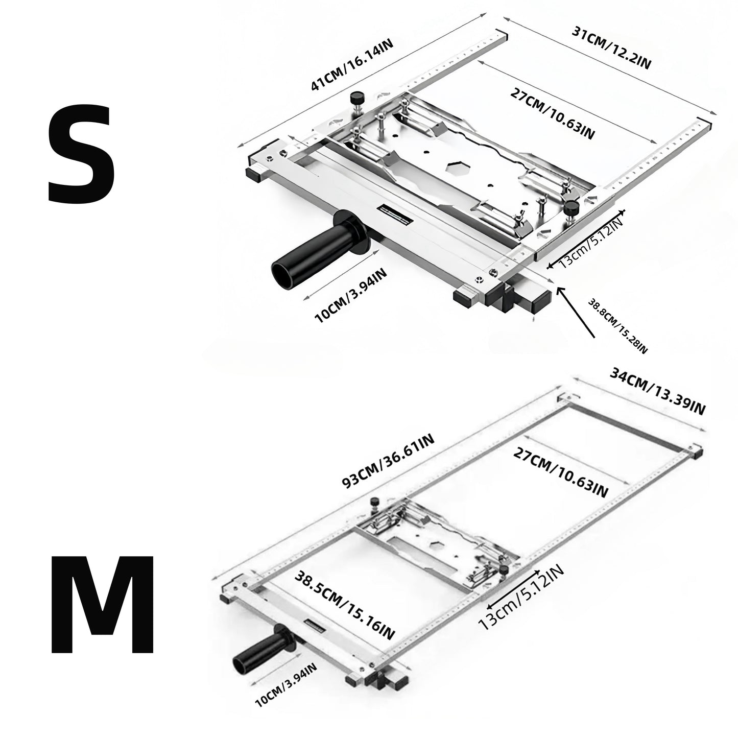 Portable Woodworking Board Cutter made of 304 Stainless Steel for Precision Cutting.