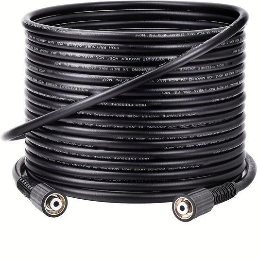 1pc 4000 PSI Pressure Washer Hose, Kink Resistant, M22-14mm Brass Thread