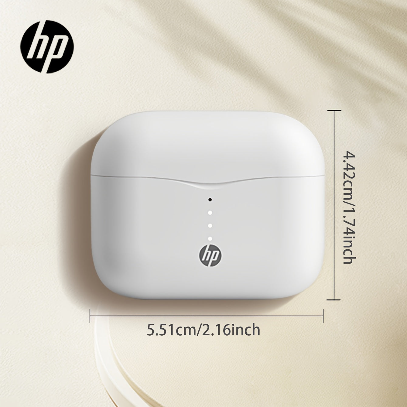 HP Wireless Earbuds with 30+ hours battery, touch control, mic, Type-C charging. Compatible with Apple & Android.