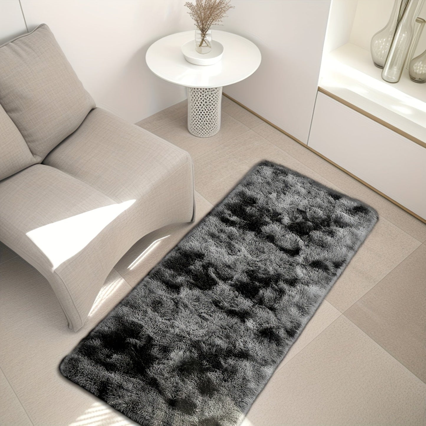 Plush Faux Fur Area Rug - Luxuriously Soft, Non-Slip, Long-Lasting, and Easy to Clean - Perfect for any Room in your Home with a Variety of Colors to Choose From