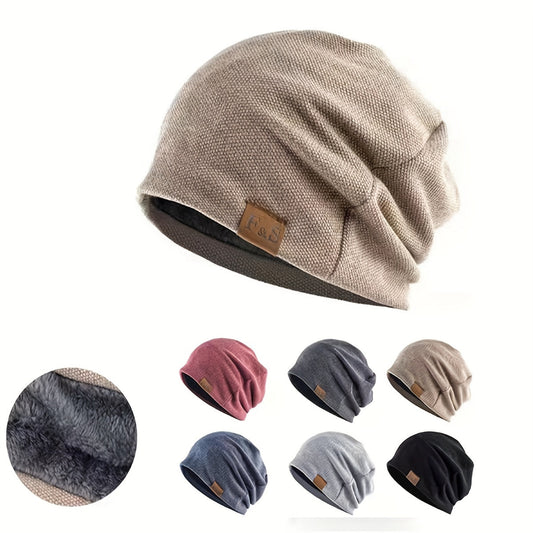 Soft Knitted Beanies in Solid Colors - Perfect Gift for Men and Women This Spring