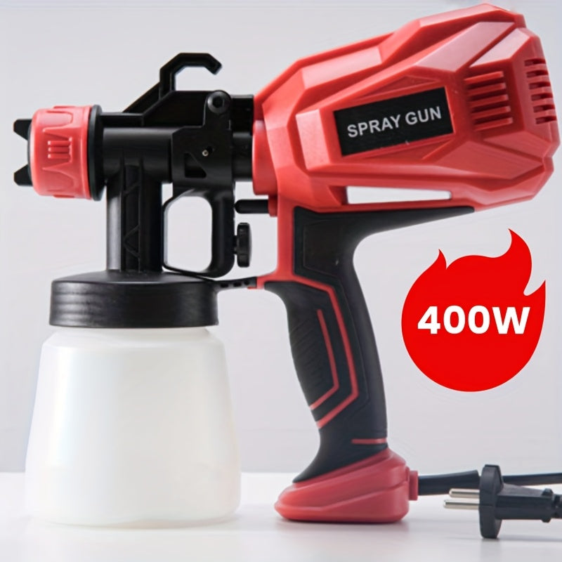 Electric spray gun for high-performance disinfectant and paint spraying, ideal for indoor cleaning and DIY projects.