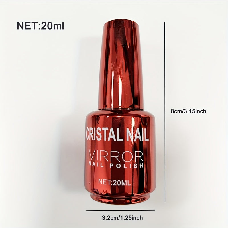 Cross-border Mirror Nail Polish that sells well, lasting long and drying quickly without baking.