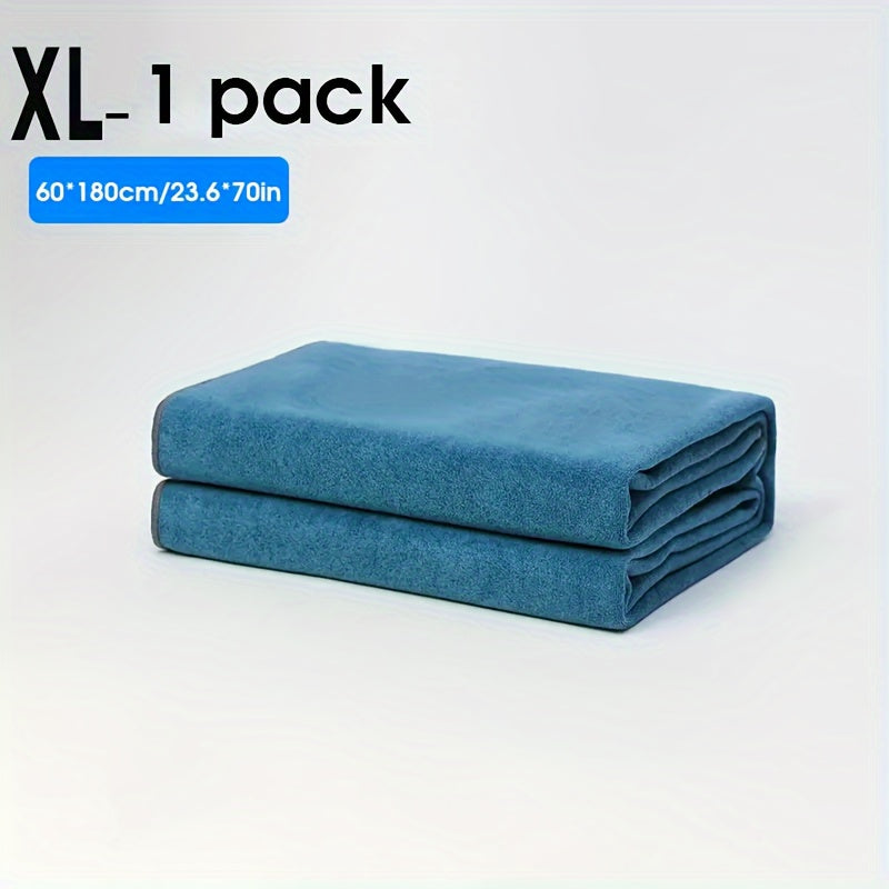 Highly absorbent microfiber towel for car washing, suitable for interiors and glass.