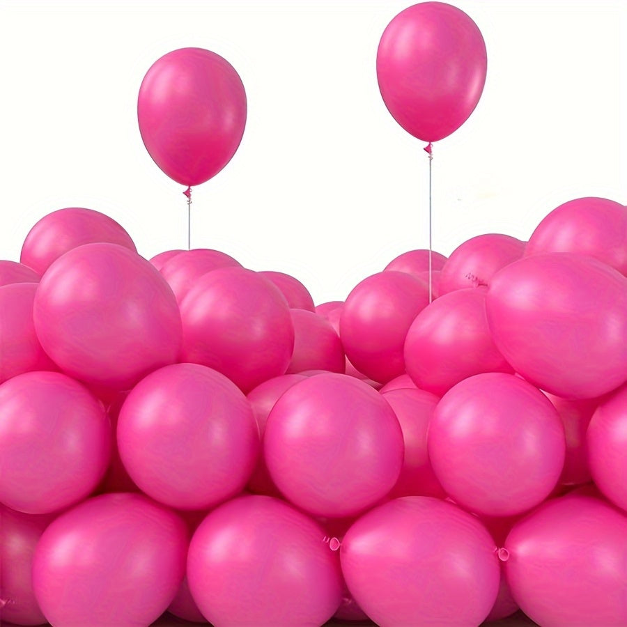 51 colorful latex balloons for weddings, birthdays, anniversaries, graduations, holidays, and celebrations. Perfect for indoor parties.