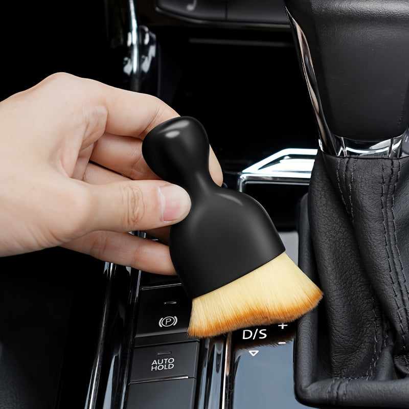 Portable and Easy-to-Use Handheld Cleaning Brushes for Cars, Small Brush Included, Ideal for Home and Automotive Use