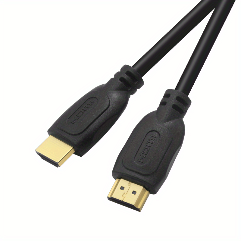 Male to male copper clad steel cable, 4K Ultra HD, high speed 18Gbps, 4K@60Hz HDR, 3D, 2160p, 1080p, HDCP 2.2, ARC, for monitors and HDTV.