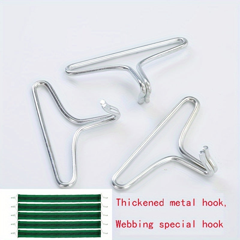 Durable Steel Hook with a Wide Range of Uses, Ideal for Securing Seat Covers with an Inner Diameter of 5.3-7.5cm