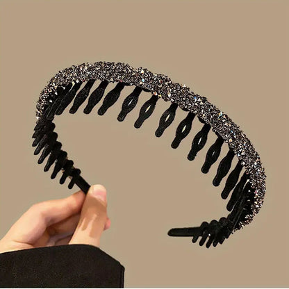 New Fashion Sparkling Rhinestone Headband for Women and Girls