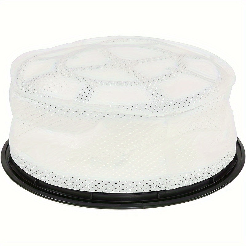 Replacement part compatible with Numatic Henry, Hetty, and James vacuum cleaners. Features a 30.48cm microfibre cloth round filter made from durable PC material.