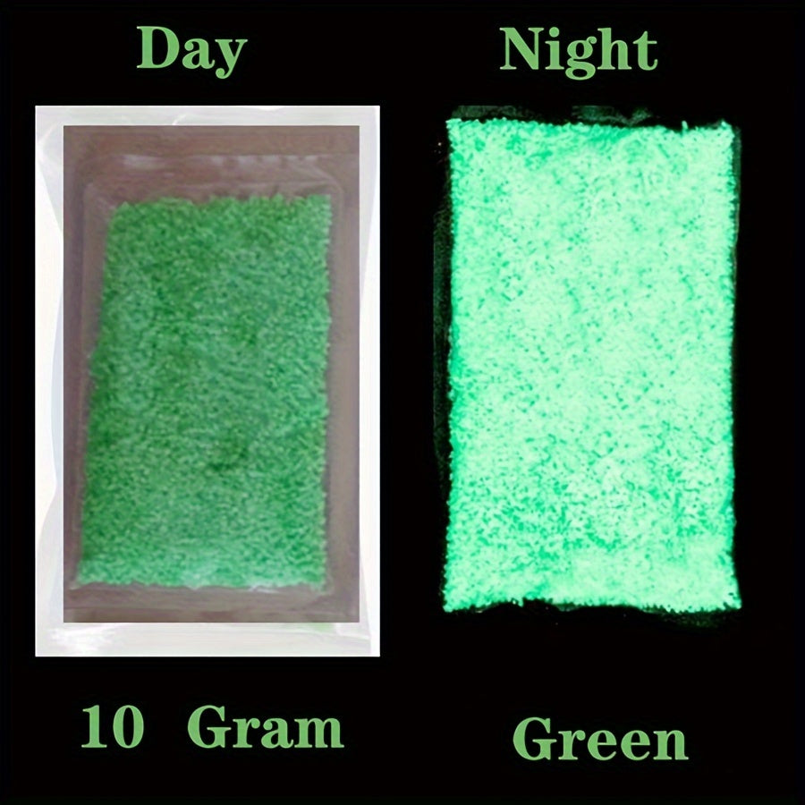 10,000 pieces of glow-in-the-dark pebbles for DIY projects like wishing bottles and fish tank decor. Comes in 10g packets.