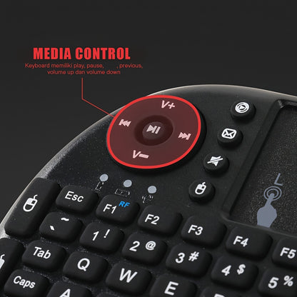 [Popular] Wireless 2.4G Mini Keyboard with Touchpad - Perfect for Android TV, Smart TV, Projector, PS3, and more!