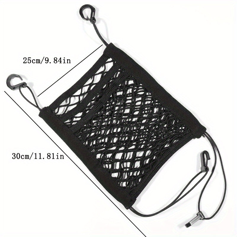 Car Seat Storage Net Pocket for Child Safety and Organization