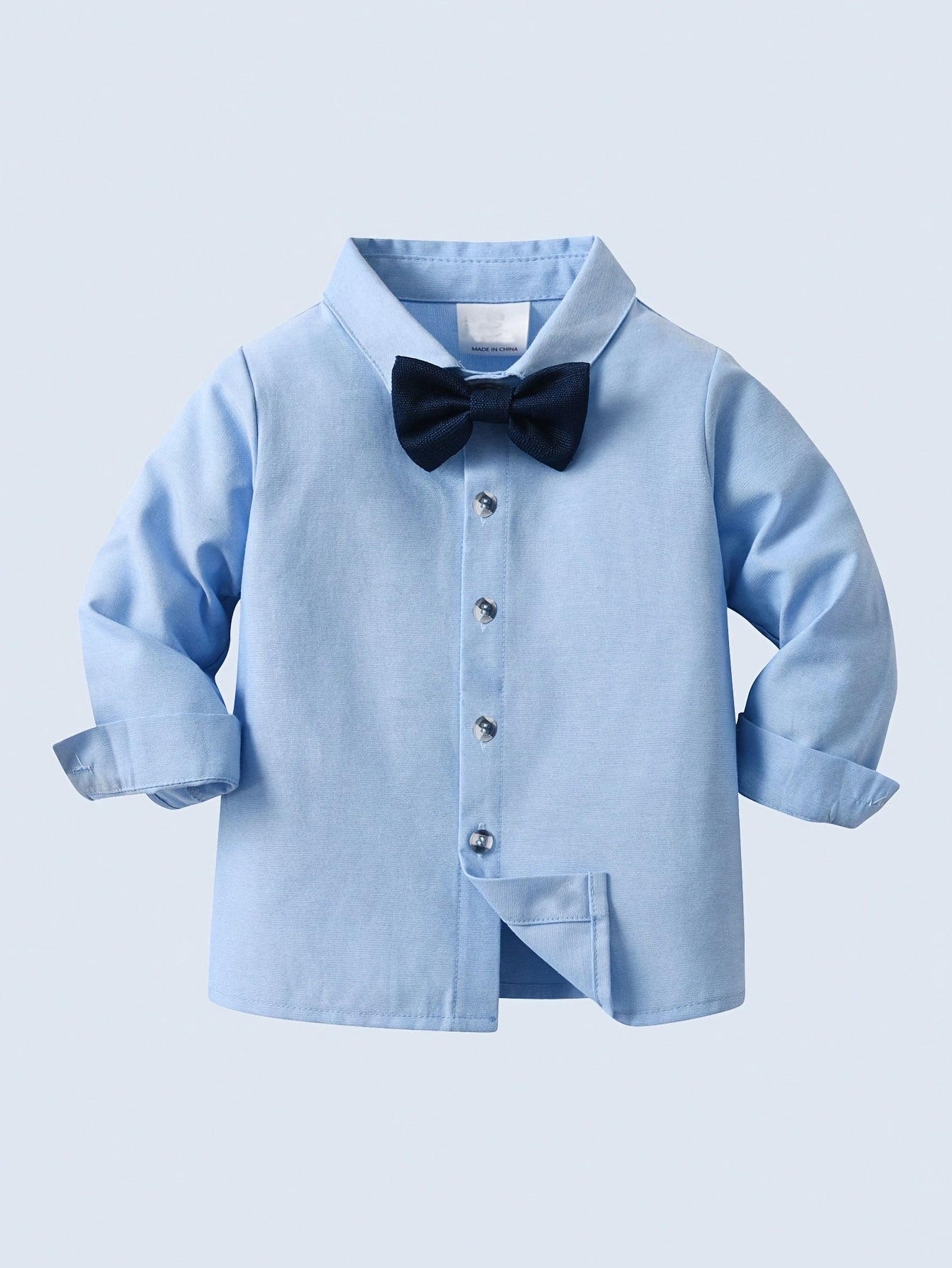 Boarnseorl Baby Boy's Stylish 3pcs Outfit for Parties, Meticulously Crafted for Fall and Winter Wear