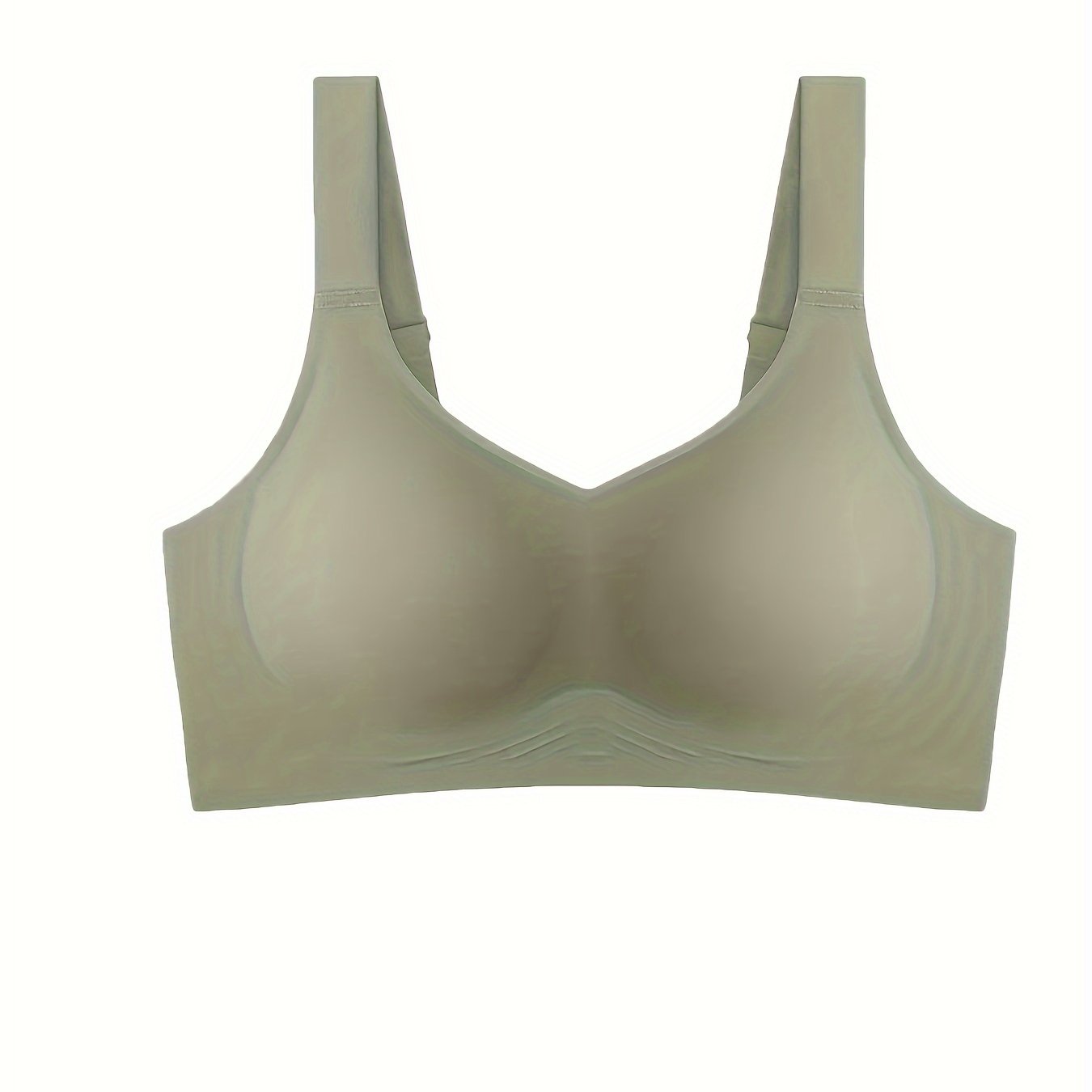 Women's seamless sleep push-up bra