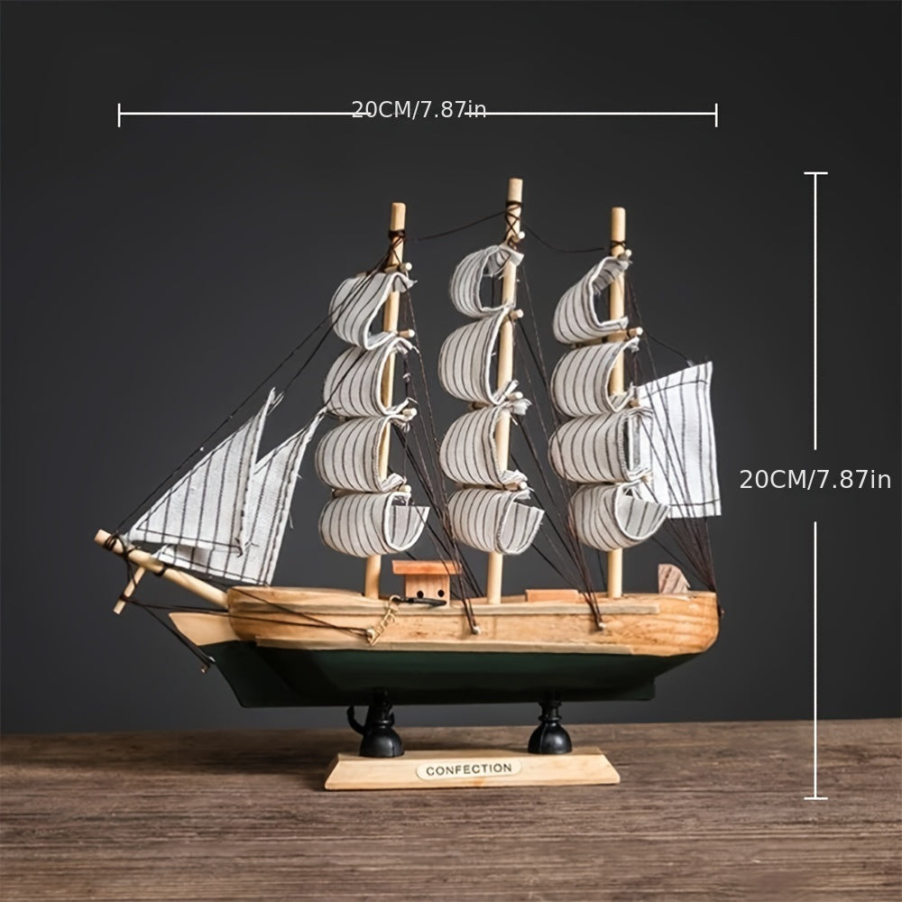 Nautical sailing ship decor for various spaces.