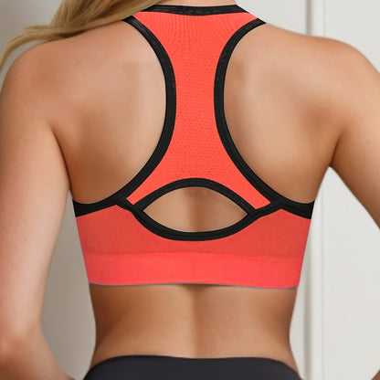 Sleek, comfy sports bra with breathable fabric for women's fitness and lingerie.