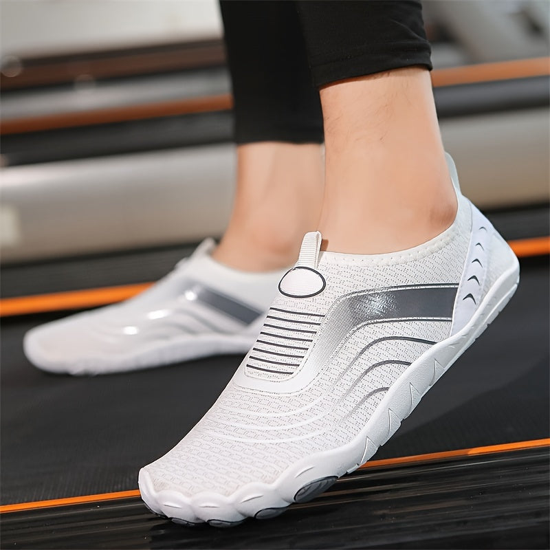 Fast-drying footwear ideal for fishing, surfing, hiking, and beach activities; features breathable comfort and non-slip sole for versatility.