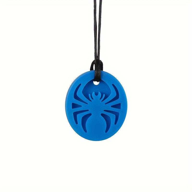 SOSKYGELO Spider Chew Necklaces: Fun and Safe Chew Toys for Kids, Perfect for Teething and Chewing