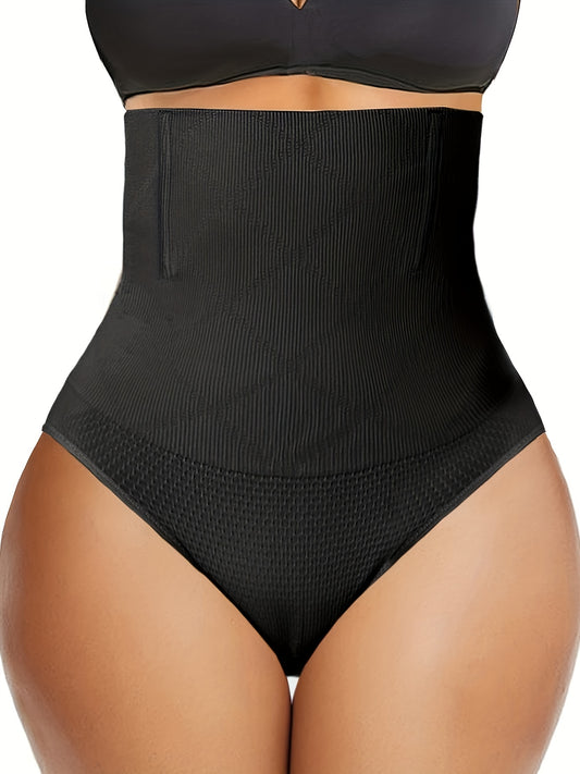 Slimming high-waist thongs for women, ideal for tummy control and shaping.