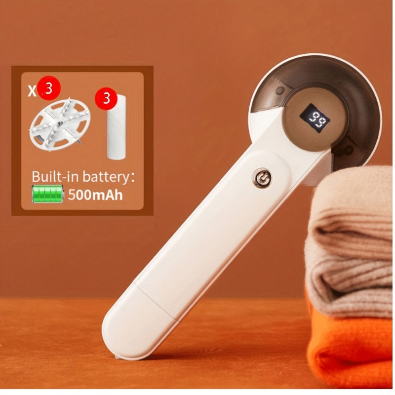 1 piece portable electric lint remover for clothes.