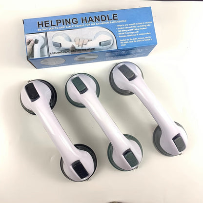 One essential safety handle for shower and bathtub, designed for seniors and individuals with disabilities. This suction cup handle is compatible with tiles, glass, and solid surfaces in the restroom.